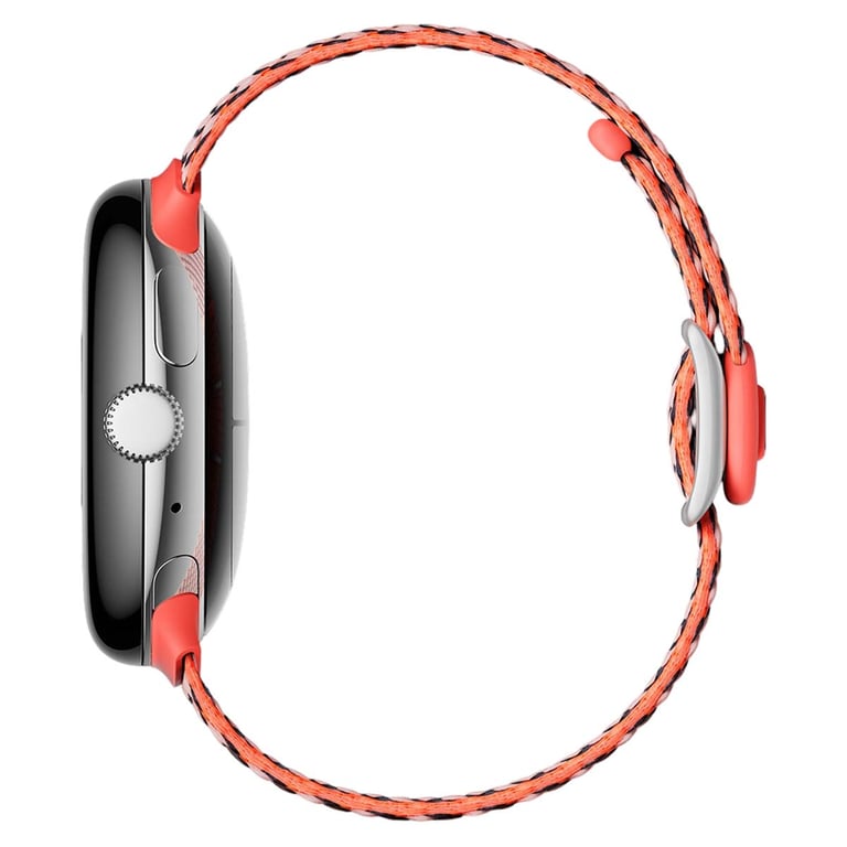 Bracelet Tissé pour Pixel Watch Taille Unique Corail - Neuf