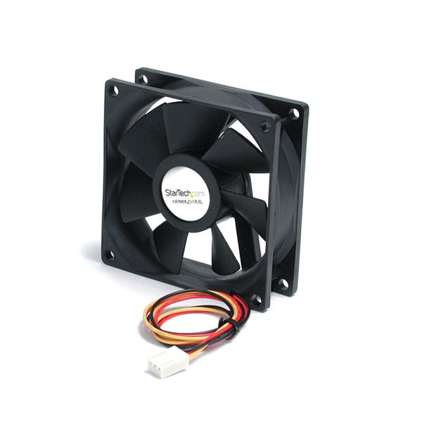 StarTech.com Ventilateur PC Silencieux à Double Roulement à Billes Alimentation TX3 80 mm Neuf - vue 1