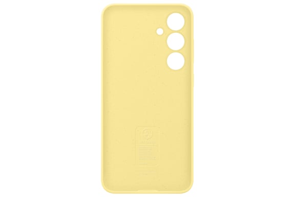 Funda de silicona original de Samsung para Galaxy S24 FE - Amarillo