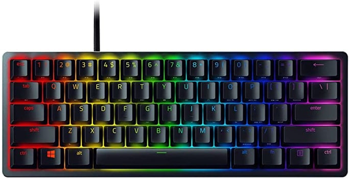Razer Huntsman Mini Interruttore ottico sonoro viola