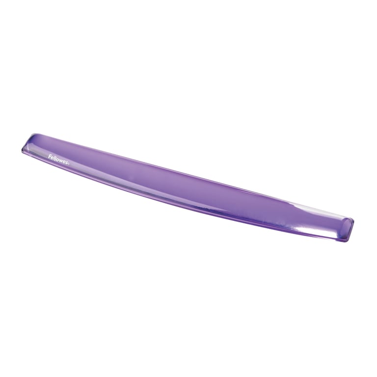Repose-Poignet Fellowes 9143703 – Gel Crystal, Anti-Tâche, Ergonomique