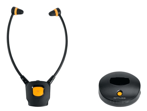 Muse M-286 CTV Casque TV sans-fil avec base de chargement