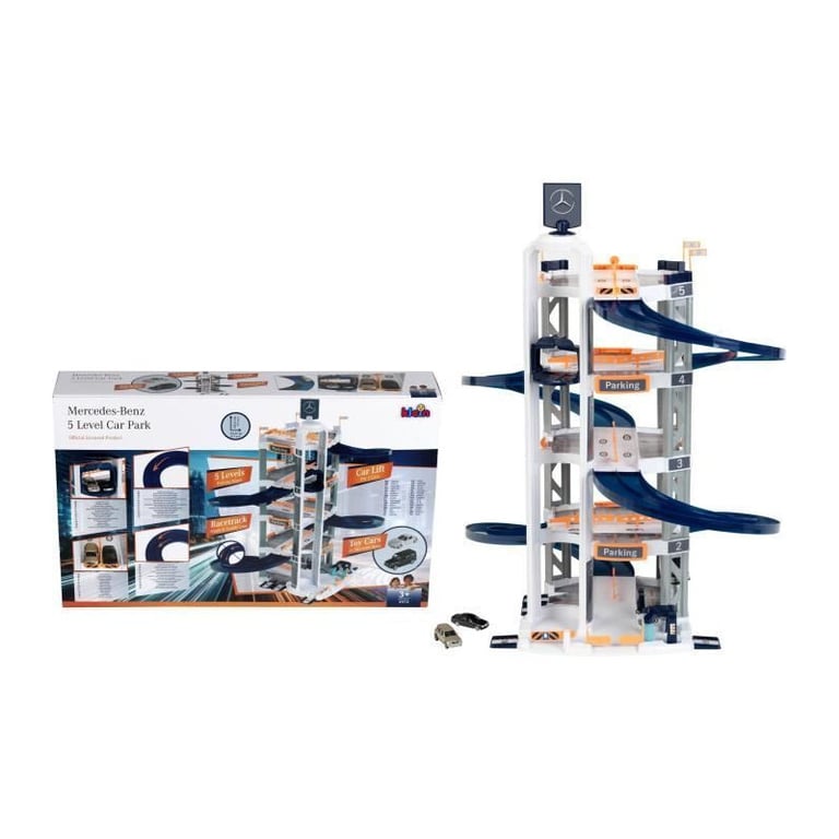 Garage Mercedes Benz 5 niveaux KLEIN Avec deux petites voitures Dès - vue 3