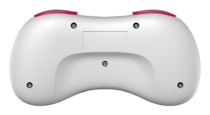 Mando inalámbrico de 8 botones 8bitdo, Blanco/Blanco compatible con Switch, Sega Genesis mini & Mega Drive mini