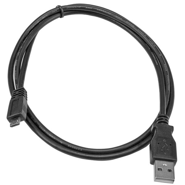 StarTech.com Câble USB-A 2.0 vers micro USB-B 2.0 - M/M - 2 m Noir - vue 7