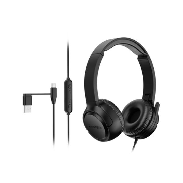 Casque Kensington H950 EQ filaire USB CUSB A avec micro boom et réduction de bruit - vue 2