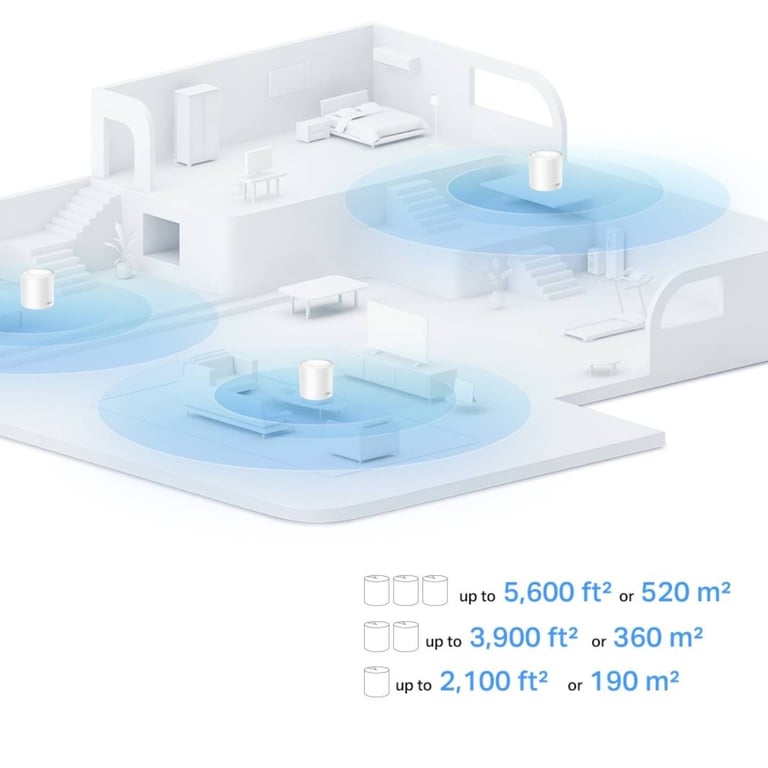 Routeur Wifi Deco X10 2 pack mesh Wifi 6 - vue 10