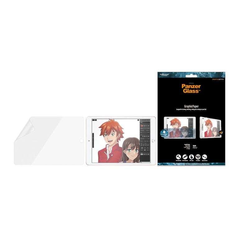 Verre de protection d'écran pour iPad 10.2 20192021 GraphicPaper Paper Feel Neuf - vue 3