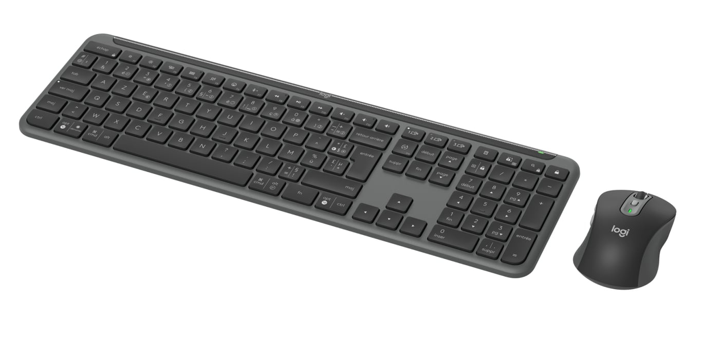 Clavier sans fil scissor Logitech Signature Slim Combo MK950 AZERTY incluse - vue 4