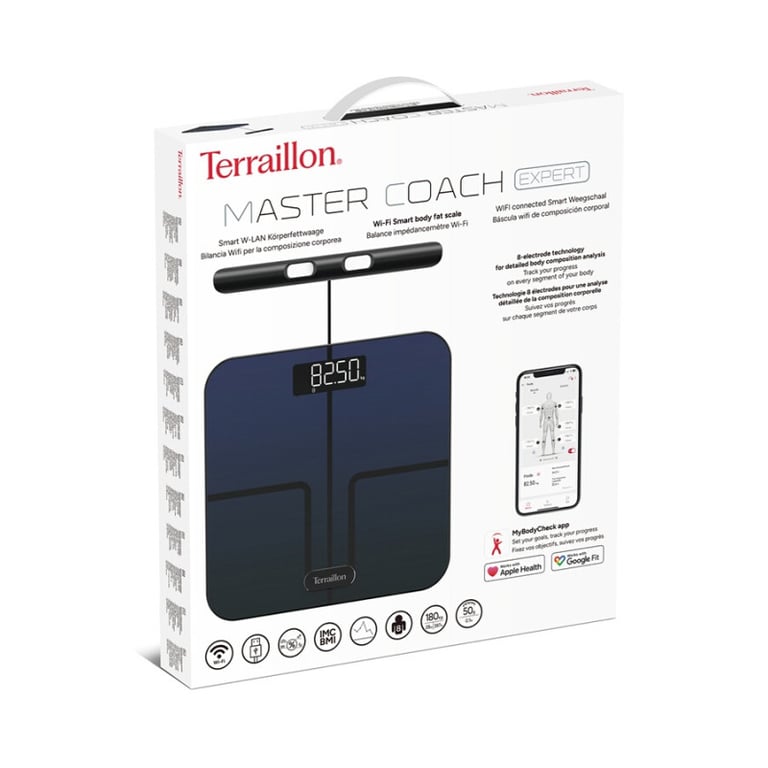 Pèse personne connecté 8 électrodes MASTERCOACH Expert - vue 4