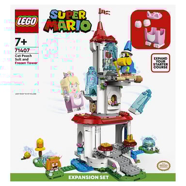 Set de expansión LEGO Super Mario: La Torre Helada y Disfraz de Gato de Peach (71407)