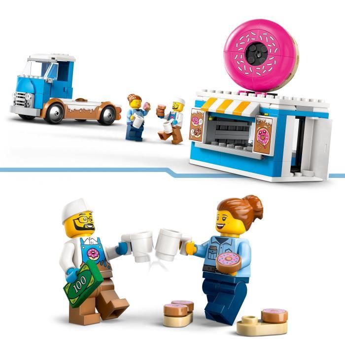 Lego city 60452 - le food-truck de donuts - Neuf