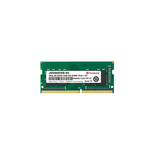 Transcend JM2666HSB 8G module de mémoire 8 Go 1 x 8 Go DDR4 2666 MHz Neuf