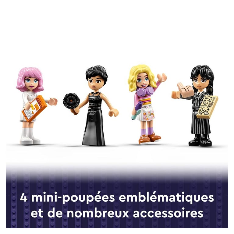 Lego Mercredi La Chambre De Mercredi Et Enid 76781 Lego La Boite - vue 4