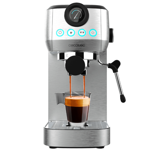 Cecotec Power Espresso 20 Steel Pro Semi-automatique Machine à expresso 1,3 L - Neuf