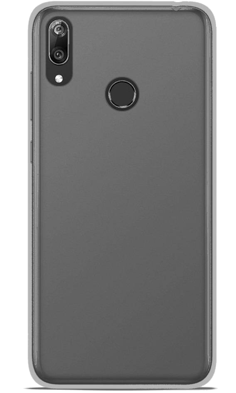 Coque silicone unie compatible Transparent Huawei Y7 2019