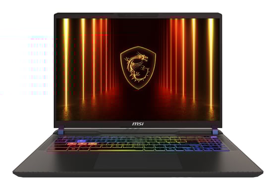 MSI Vector 16 HX AI A2XWHG-074 laptop Intel Core Ultra 7 255HX Ordinateur portable 40,6 cm (16'') Quad HD+ 16 Go DDR5-SDRAM 512 Go SSD NVIDIA GeForce RTX 5070 Ti Wi-Fi 6E (802.11ax) Windows 11 Home Gris