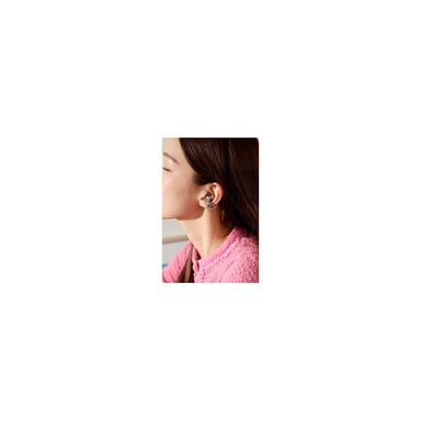 Ecouteurs Shokz Bijou Open Dots Sans fil Design bijoux Rose et Argent