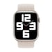 Bracelet Solo tressé pour Apple Watch | 44/45/46/49 mm - Taille 11 - Starlight