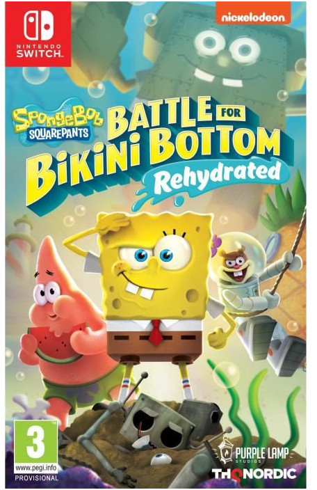 Spongebob Squarepants: Battle For Bikini Bottom - Rehydrated Jeu Nintendo Switch