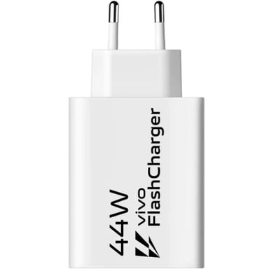 Chargeur mural USB-A 44 W Vivo FlashCharge - Blanc