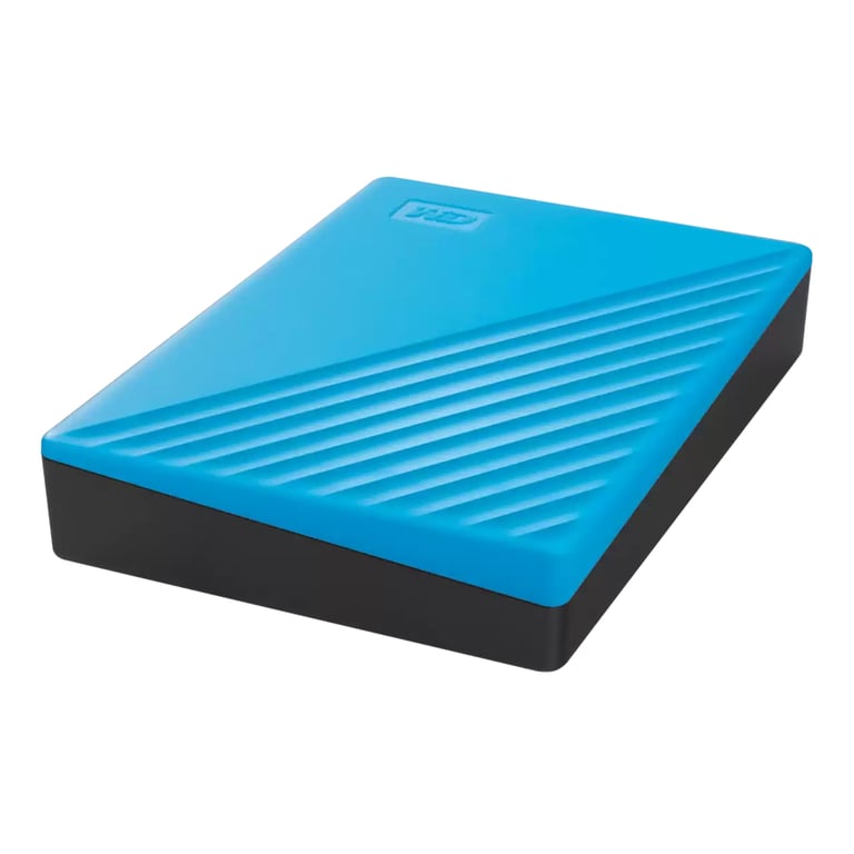 Western Digital WDBR9S0060BBL-WESN disque dur externe 6 To Micro-USB B 3.2 Gen 1 (3.1 Gen 1) Noir, Bleu - Neuf