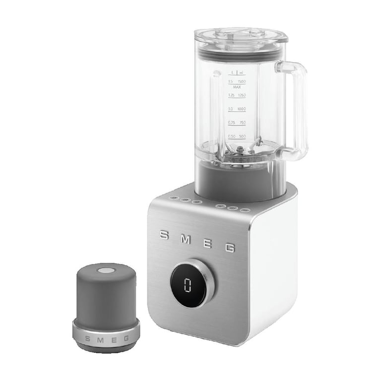 Blender Smeg BLC02WHMEU – 1400 W, Capacité 1.5 L, 9 Vitesses, Pompe à Vide - vue 3