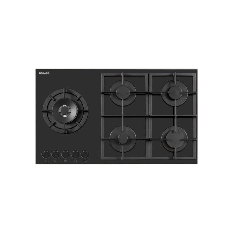 Plaque de cuisson à gaz DAEWOO 5 foyers 90 cm BH9GKF51BNH - vue 2