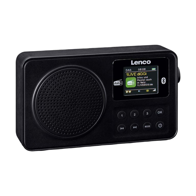 Radio DAB+/FM Portable avec Bluetooth et Antenne Télescopique Neuf - vue 2