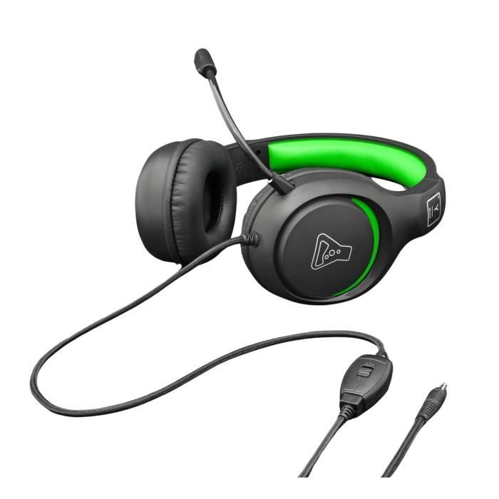 Casque Gaming - THE G-LAB - KORP-YTTRIUM-GREEN - Vert - Compatible PC,Playstation, Xbox - Neuf
