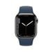 Apple Watch Series 7 OLED 41 mm Numérique Écran tactile 4G Graphite Wifi GPS (satellite)