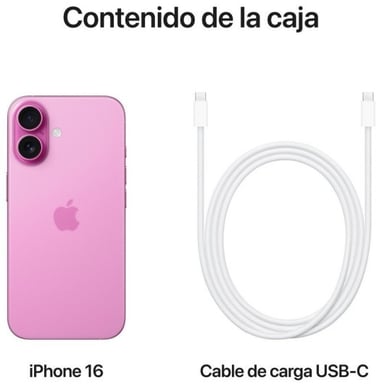iPhone 16 (5G) 512 Gb, Rosa