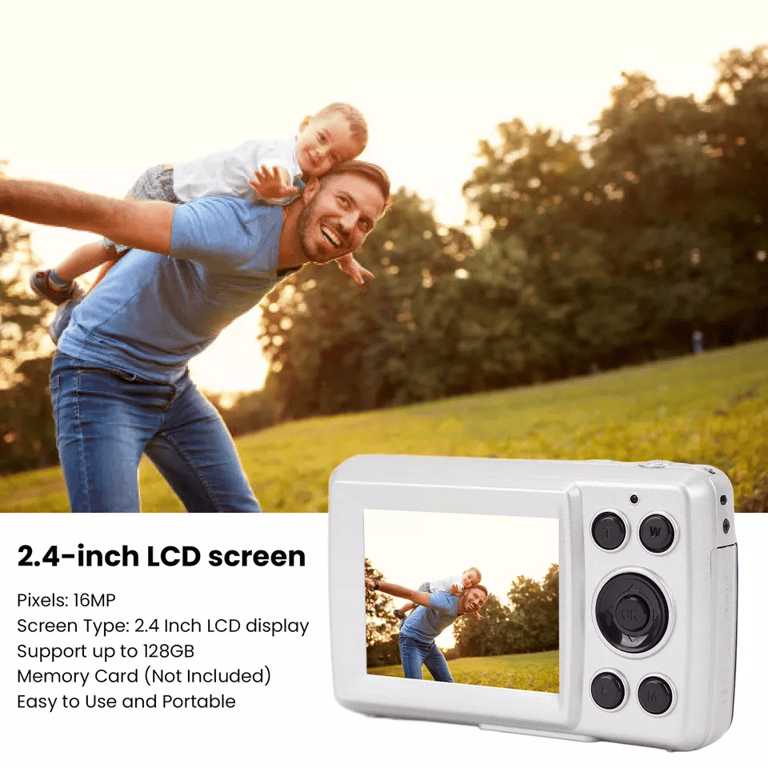 Appareil photo avec zoom optique 16x capteur 16MP et écran LCD 2 4 pouces Neuf - vue 2