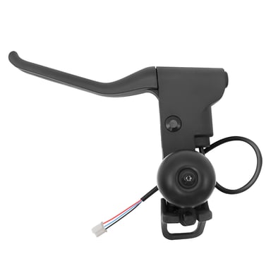 Xiaomi Poignée de Frein Gauche pour Xiaomi Scooter 4 Pro Max Original avec Sonnette Noir