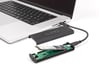 DeLOCK 42031 caja para disco duro externo Caja externa para unidad de estado sólido (SSD) Negro M.2