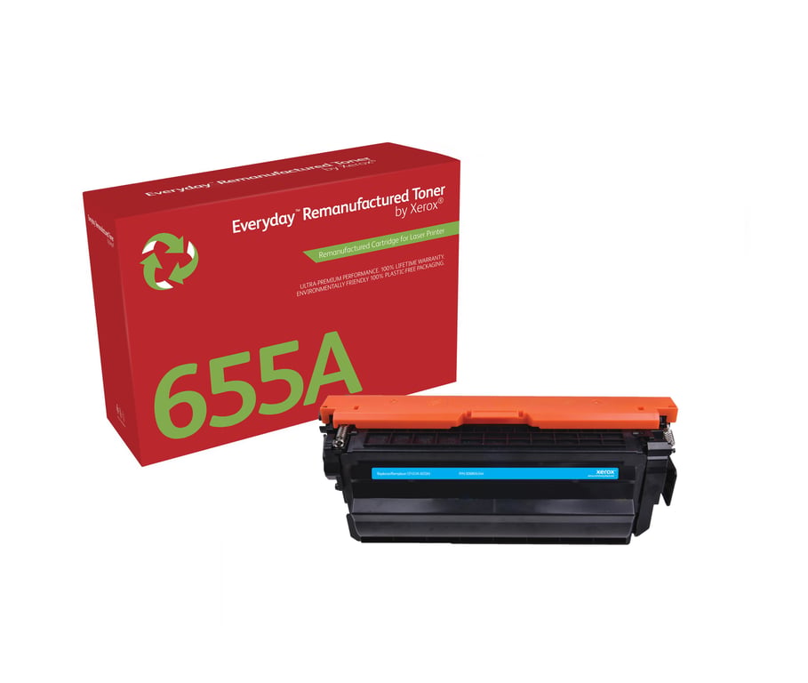 Everyday Rigenerato Toner Ciano di Xerox per HP CF451A Capacità standard