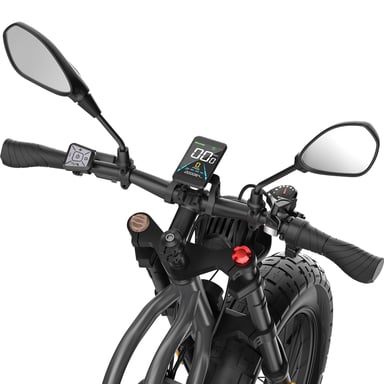 Vélo électrique FAFREES F20 Ultra (Homologation UE L1e-B) - Moteur 750 W batterie 48V25Ah pneu large 20 pouces freins mécaniques - Noir