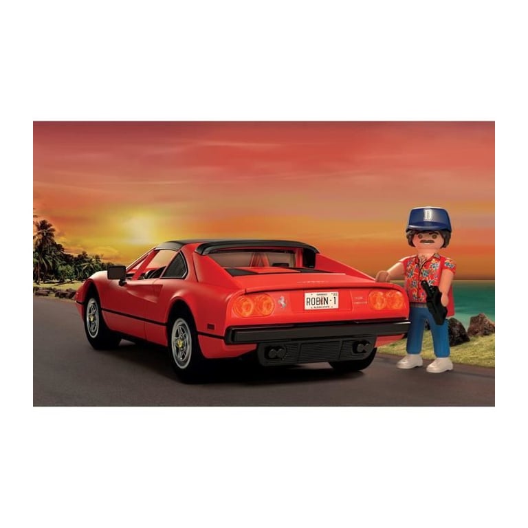 PLAYMOBIL 71343 Magnum - Ferrari 308GTS - Classic Cars - Voiture de collection - Neuf