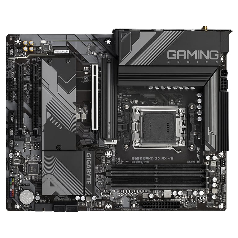 GIGABYTE B650 GAMING X AX V2 carte mère AMD B650 Emplacement AM5 ATX - Neuf