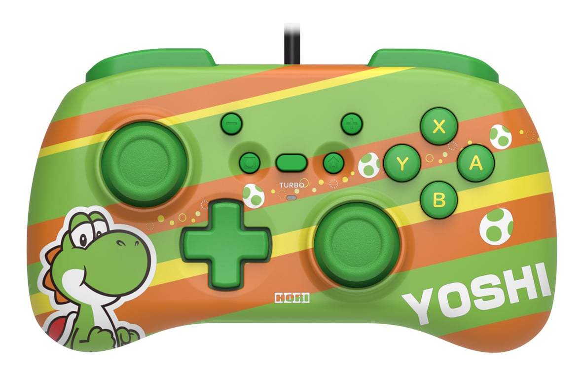Hori HORIPAD Mini Vert, Orange USB Manette de jeu Analogique/Numérique Nintendo Switch - Neuf