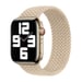 Bracelet Solo tressé pour Apple Watch | 44/45/46/49 mm - Taille 3 - Beige