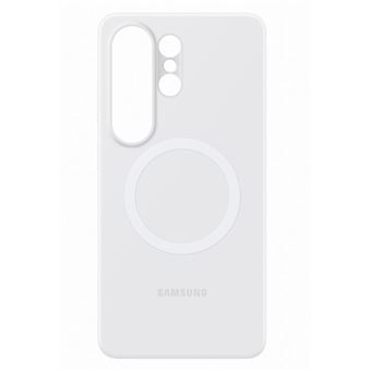 Coque en silicone Magnet Blanc pour Samsung Galaxy S26 Ultra