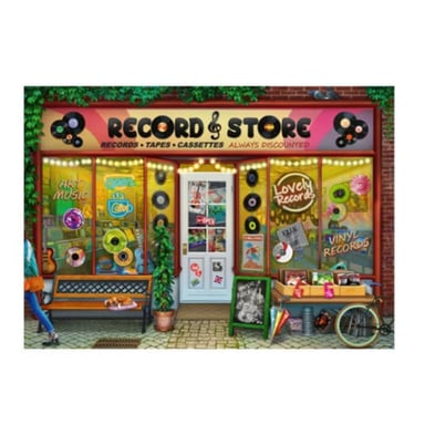 Puzzle da 1000 pezzi - Relax e creatività con La Boutique de Vinyles