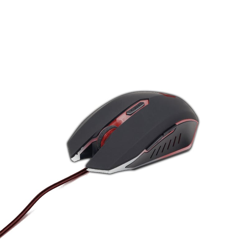 Souris Gembird MUSG-001-R – 2400 DPI, 6 Boutons, Ambidextre, USB Type-A - vue 4