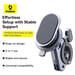 Baseus PrimeTrip support per telefono 2 in 1 per bicicletta / scooter / moto con anello supporto - Magnetico - Universale - Cosmic Black