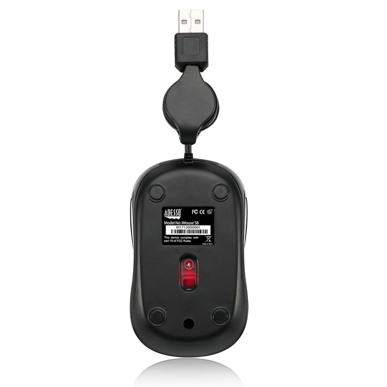 Adesso iMouse S8 Voyage Ambidextre USB Type A Optique 1600 DPI Neuf - vue 2