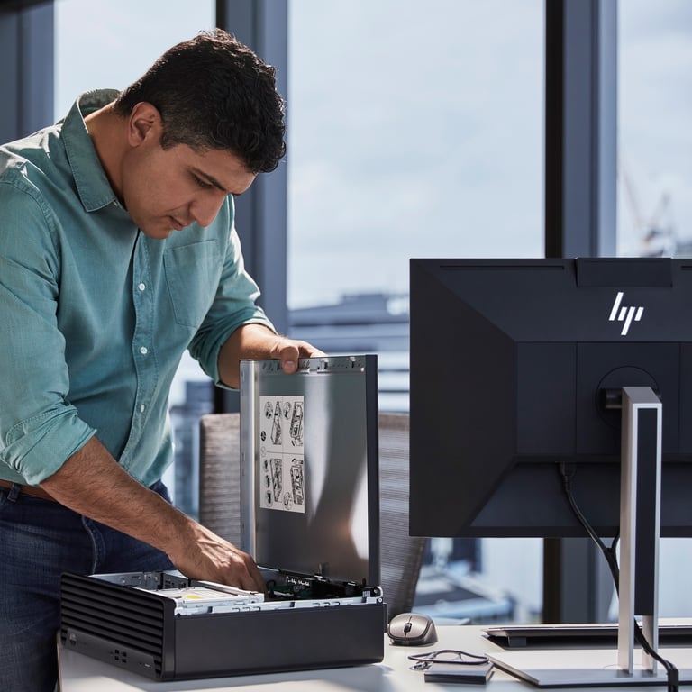 HP Elite Tower 800 G9 Desktop PC Intel® Core™ i9 i9 14900 DDR5 SDRAM SSD NVIDIA GeForce RTX 3060 Windows 11 Pro Neuf - vue 5