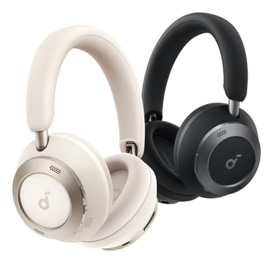 Soundcore Space One Pro Casque Sans fil Arceau Appels/Musique Bluetooth Blanc
