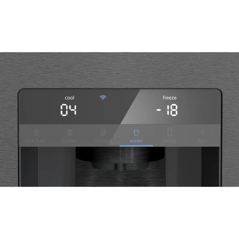 Réfrigérateur Américain Siemens iQ500 KF96DAXEA No Frost 183 cm 574 E Inox WiFi - vue 3