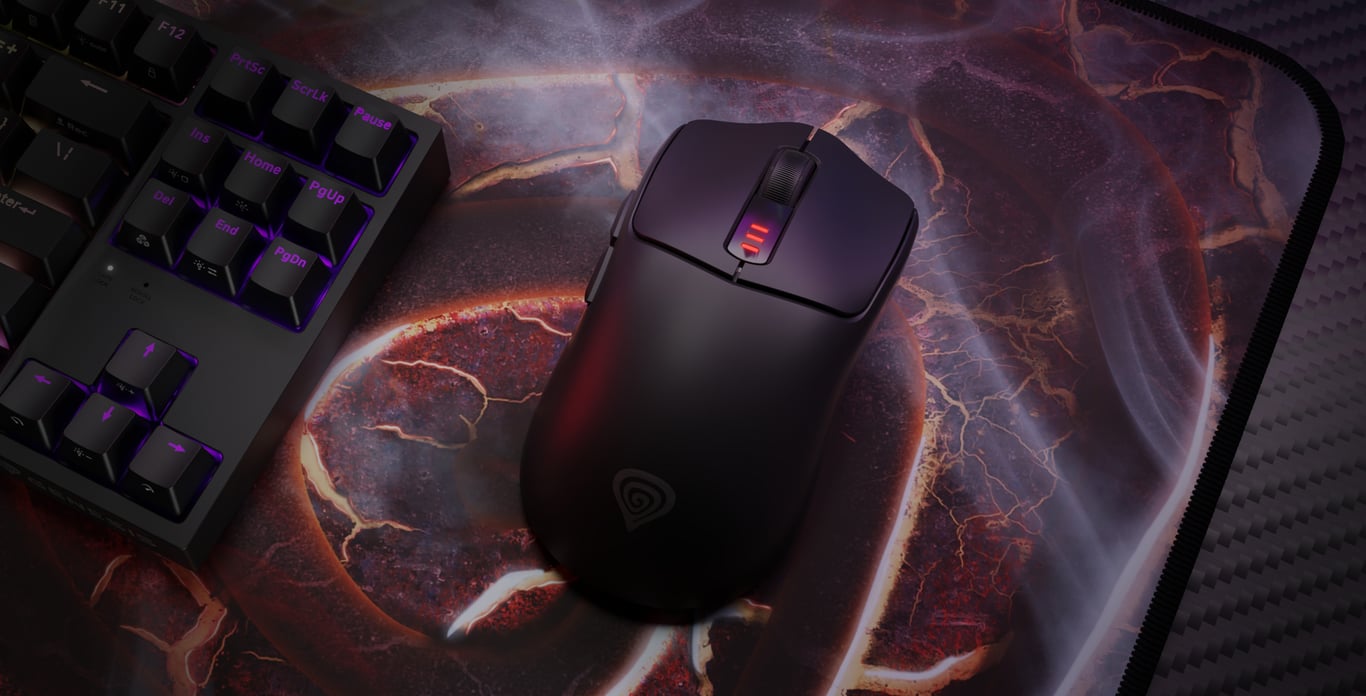 Souris Gaming GENESIS Zircon 660 – Optique, 12000 DPI, RF Wireless - vue 9